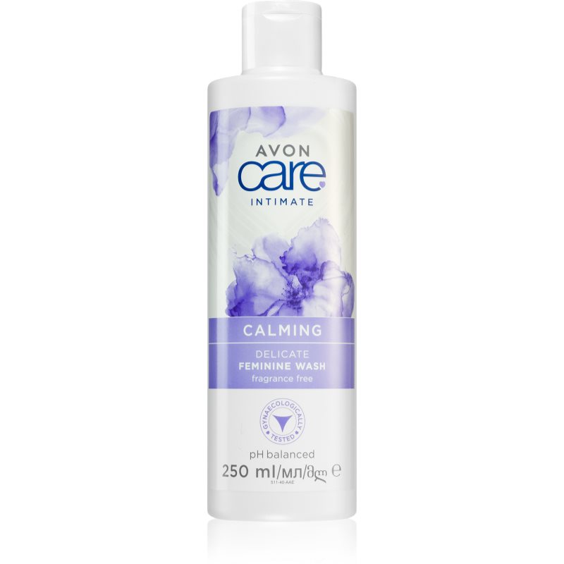 Avon Care Intimate Calming upokojujúci gél na intímnu hygienu bez parfumácie 250 ml