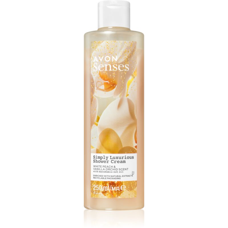 Avon Senses Simply Luxurious cremiges Duschgel 250 ml