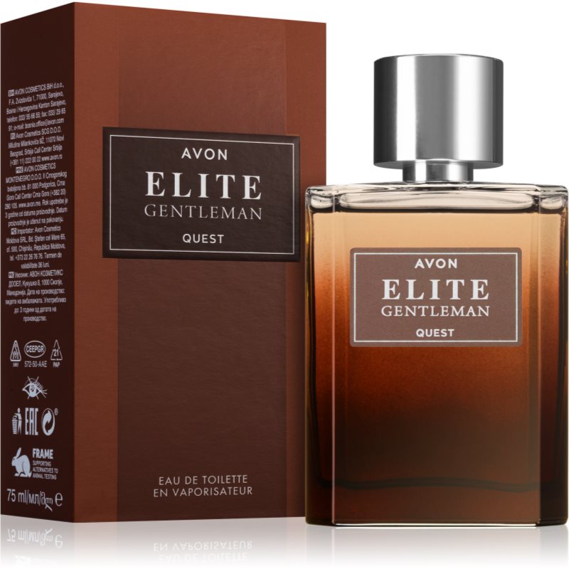 Avon Elite Gentleman Quest Eau De Toilette For Men 75 Ml