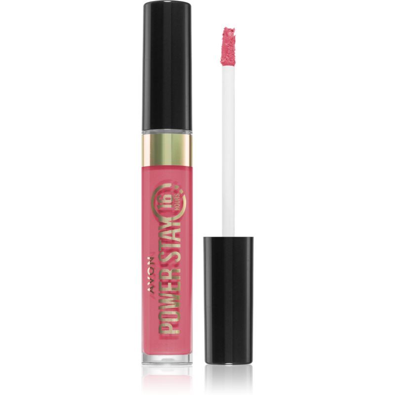 Avon Power Stay 16h Long-lasting Matt Liquid Lipstick 16h Shade Persistent Pink 6 Ml