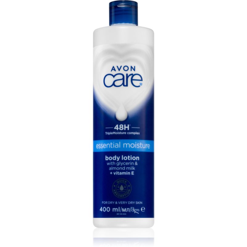 Avon Care Essential Moisture зволожуюче молочко для тіла для сухої та дуже сухої шкіри 400 мл