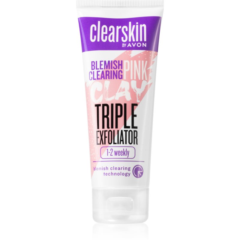 Avon Clearskin Blemish Clearing очищуючий пілінг для шкіри обличчя проти акне 75 мл