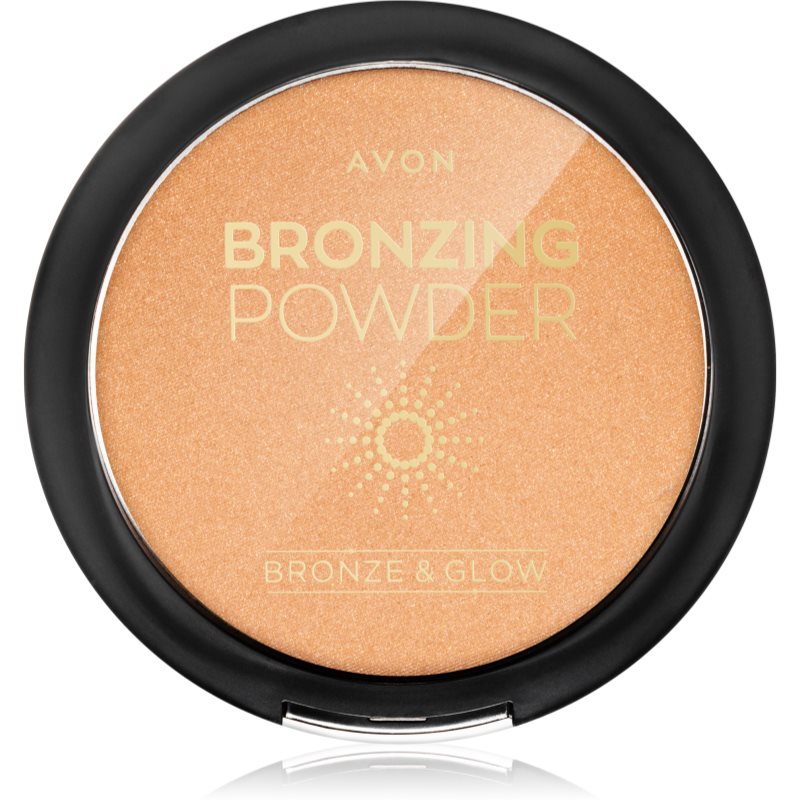 Avon Bronze & Glow компактна пудра-бронзантор відтінок Warm Glow 13,5 гр
