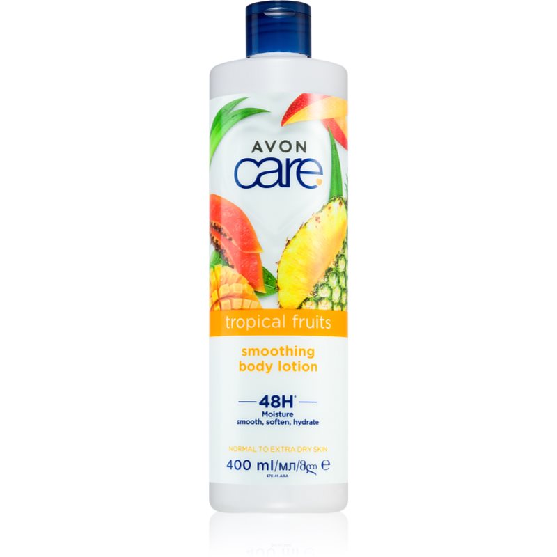 Avon Care Tropical Fruits розгладжуюче молочко для тіла 400 мл