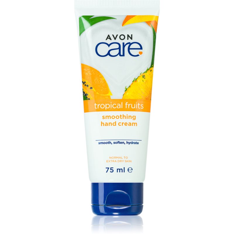 Avon Care Tropical Fruits smoothing cream for hands 75 ml
