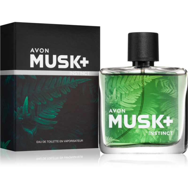 Avon Musk+ Instinct eau de toilette for men 75 ml