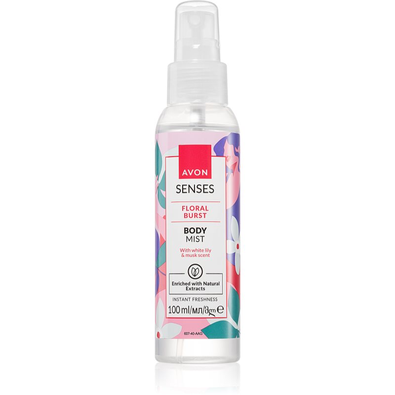 Avon Senses Floral Burst spray pentru corp pentru femei 100 ml
