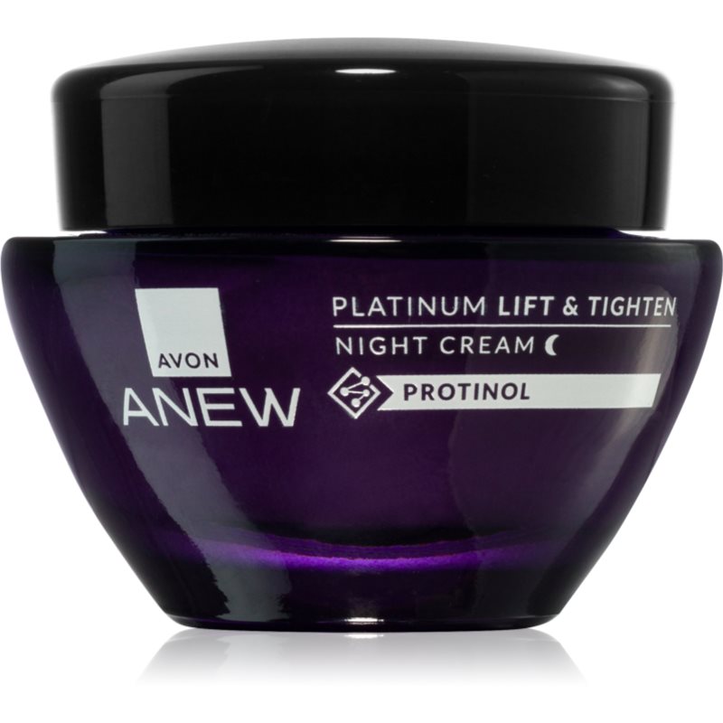 Avon Anew Platinum Nachtcreme gegen tiefe Falten 50 ml