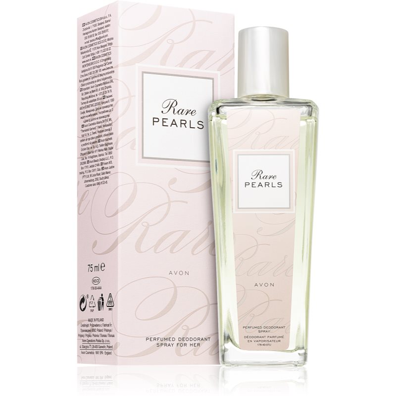 Avon Rare Pearls парфумований спрей для тіла для жінок 75 мл