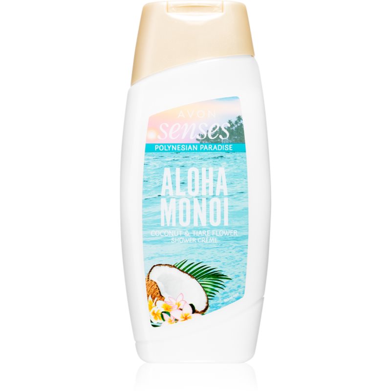 Avon Senses Aloha Monoi kremasti gel za tuširanje 250 ml