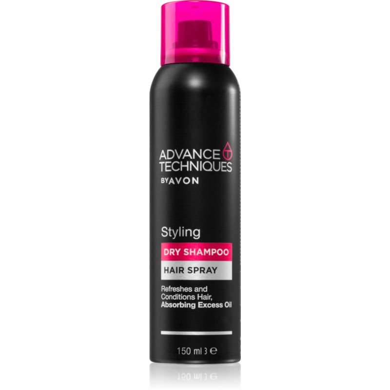 Avon Advance Techniques Refresh Trockenshampoo für die Aufnahme von überschüssigen Talg für ein frische Frisur 150 ml