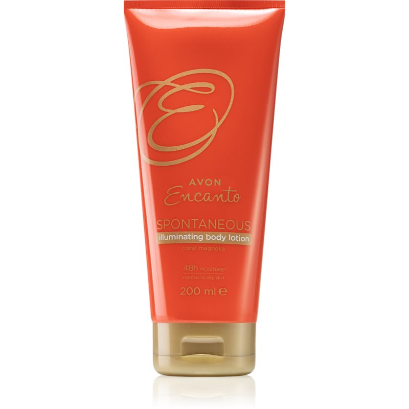 

Avon Encanto Spontaneous освітлююче молочко для тіла для жінок