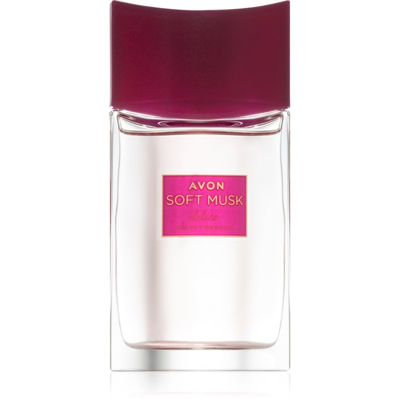Avon Soft Musk Delice Velvet Berries Eau de Toilette für Damen 50 ml