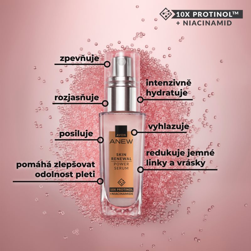 Avon Anew Renewal Protinol Power omlazující pleťové sérum 30 ml (obrázek 4)