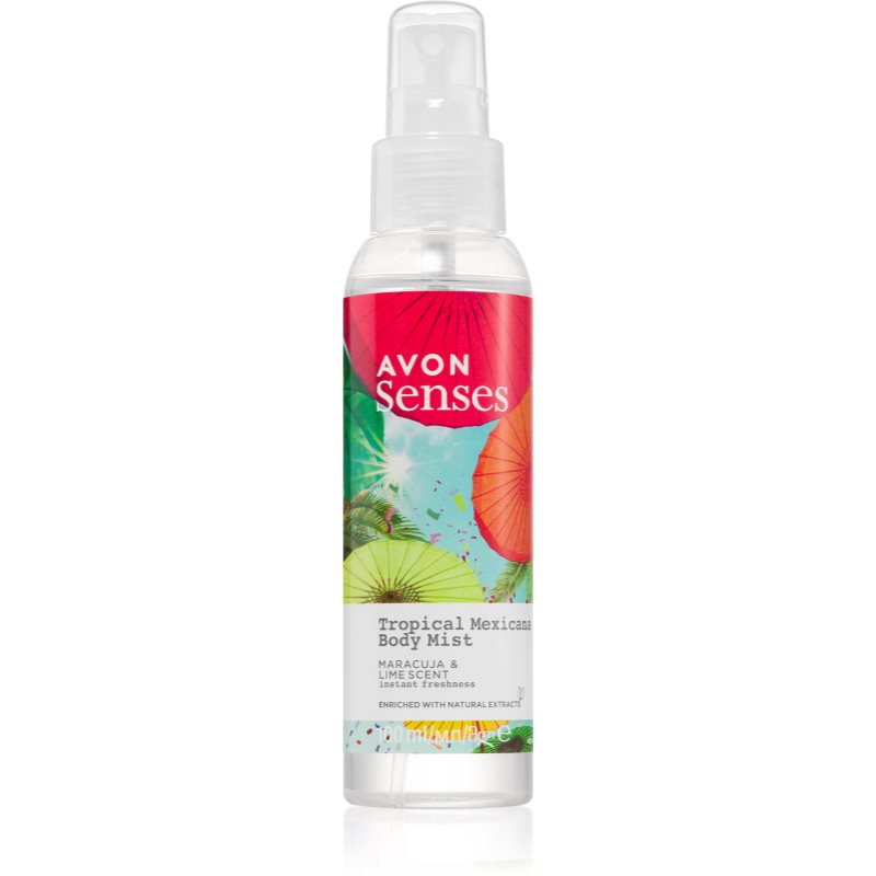 Avon Avon Senses Tropical Mexicana δροσιστικό σπρεϊ σώματος 100 ml