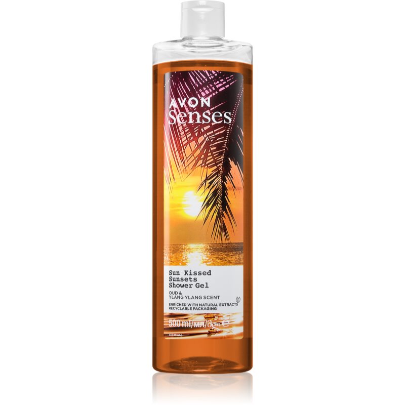 Avon Senses Sun Kissed Sunsets erfrischendes Duschgel 500 ml