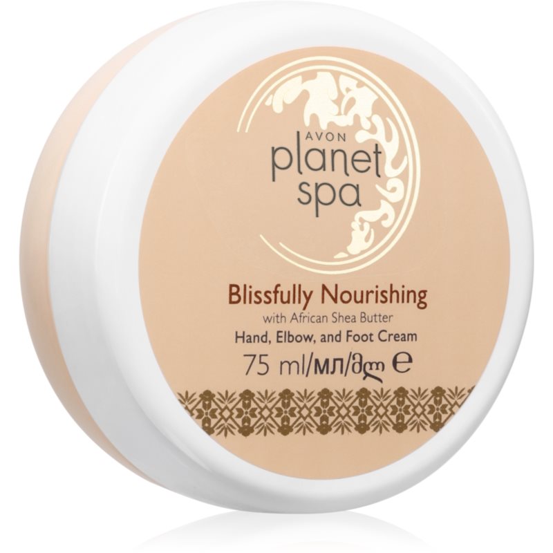 Avon Planet Spa Blissfully Nourishing odżywczy krem do rąk do nóg 75 ml