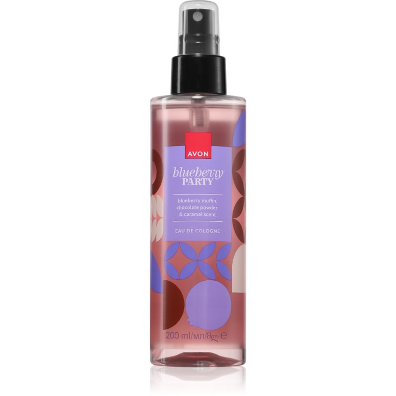 Avon Blueberry Party Eau de Cologne für Damen 200 ml