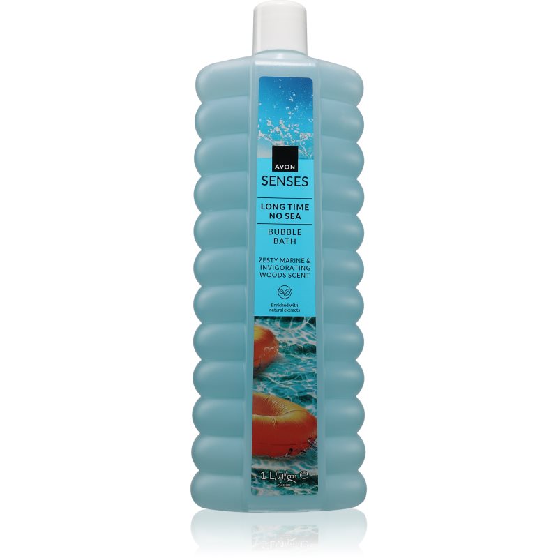 Avon Senses Long Time No Sea bath foam 1000 ml