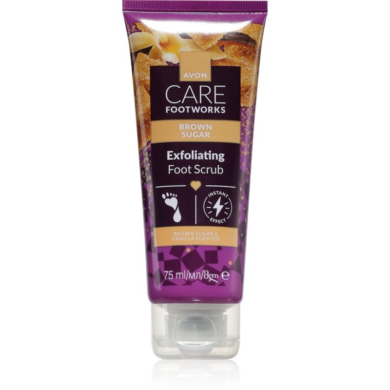 Avon Care Footworks exfoliating foot scrub 75 ml