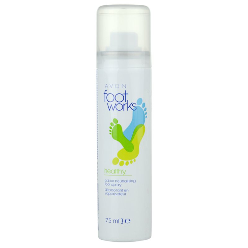 Avon Foot Works Healthy láb spray 75 ml