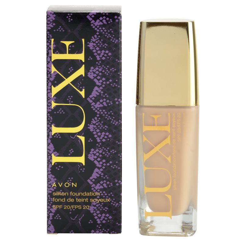 Avon Luxe Makeup Fond De Teint Liquide SPF 20 Teinte Natural Glamour 30 Ml