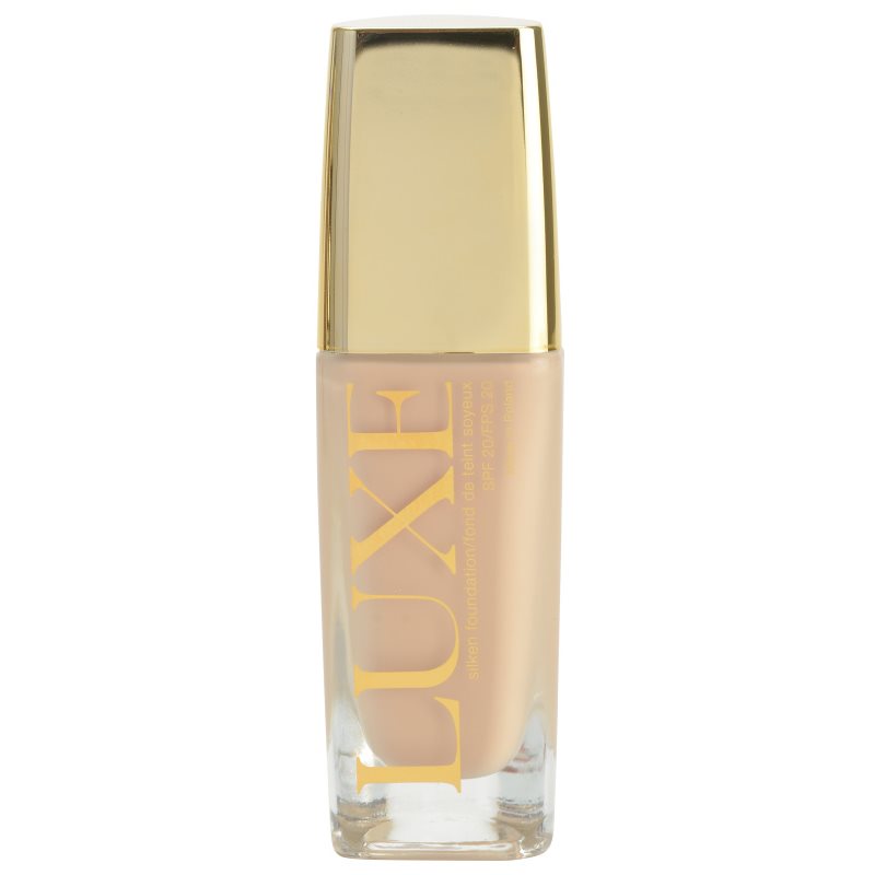 Avon Luxe Makeup tekutý make-up SPF 20 odstín Natural Glamour 30 ml