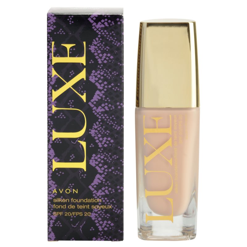 Avon Luxe Makeup Fond De Teint Liquide SPF 20 Teinte Porcelain 30 Ml