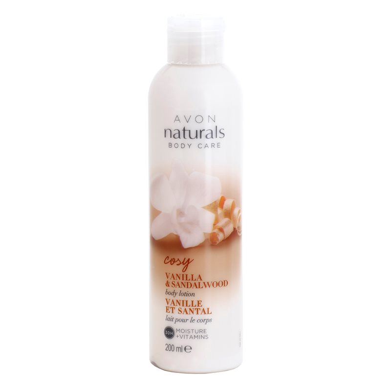 

Avon Naturals Care молочко для тіла з ваніллю та сандаловим деревом