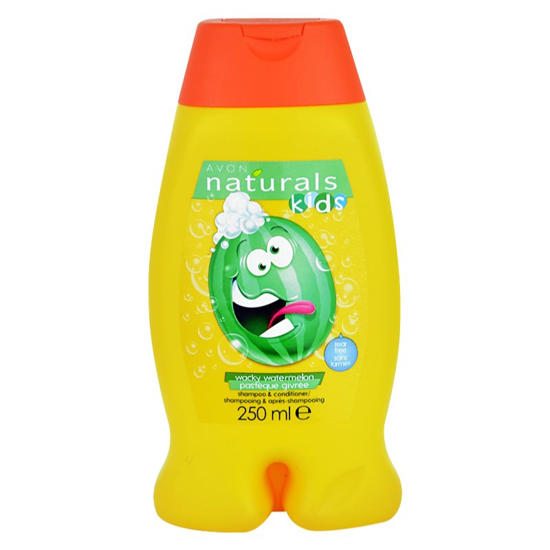 Avon Naturals Kids Wacky Watermelon šampón a kondicionér 2 v1 pre deti 250 ml