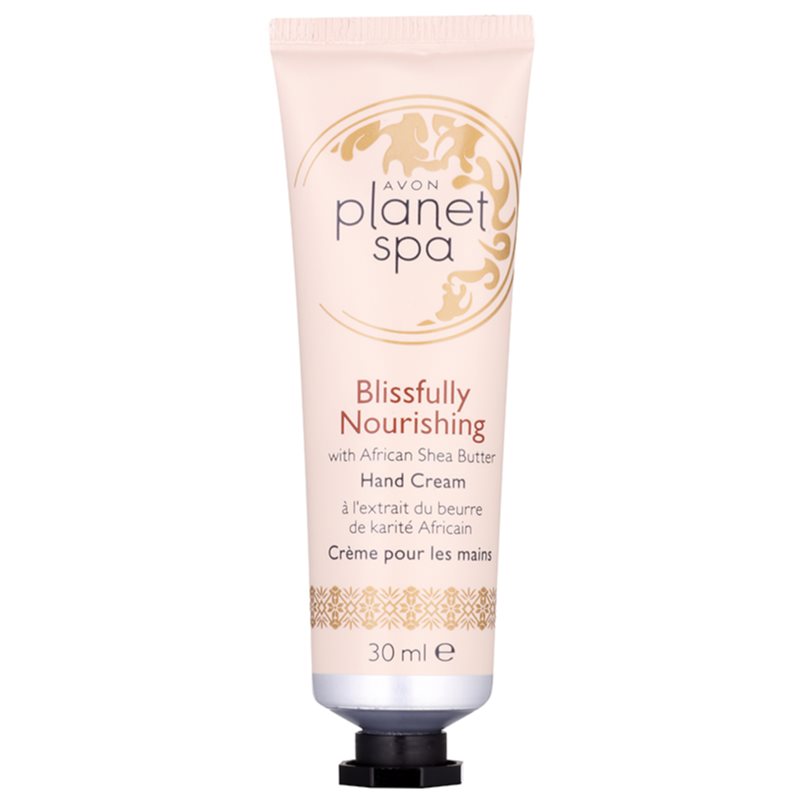 Avon Planet Spa Blissfully Nourishing krém na ruky s bambuckým maslom 30 ml