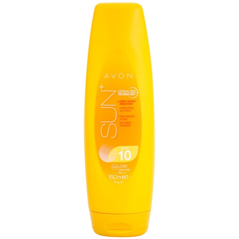 

Avon Sun зволожуюче молочко для засмаги SPF 10