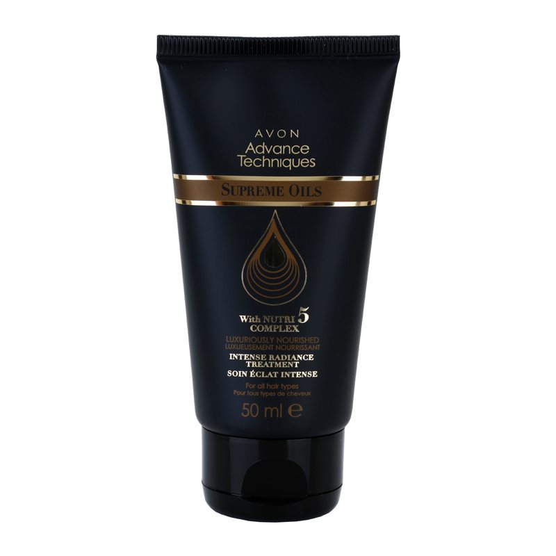 

Avon Advance Techniques Supreme Oils інтенсивна поживна сиворотка з розкішними маслами для всіх типів волосся