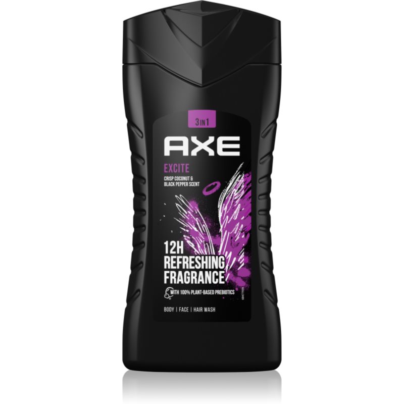 E-shop Axe Excite osvěžující sprchový gel pro muže 250 ml