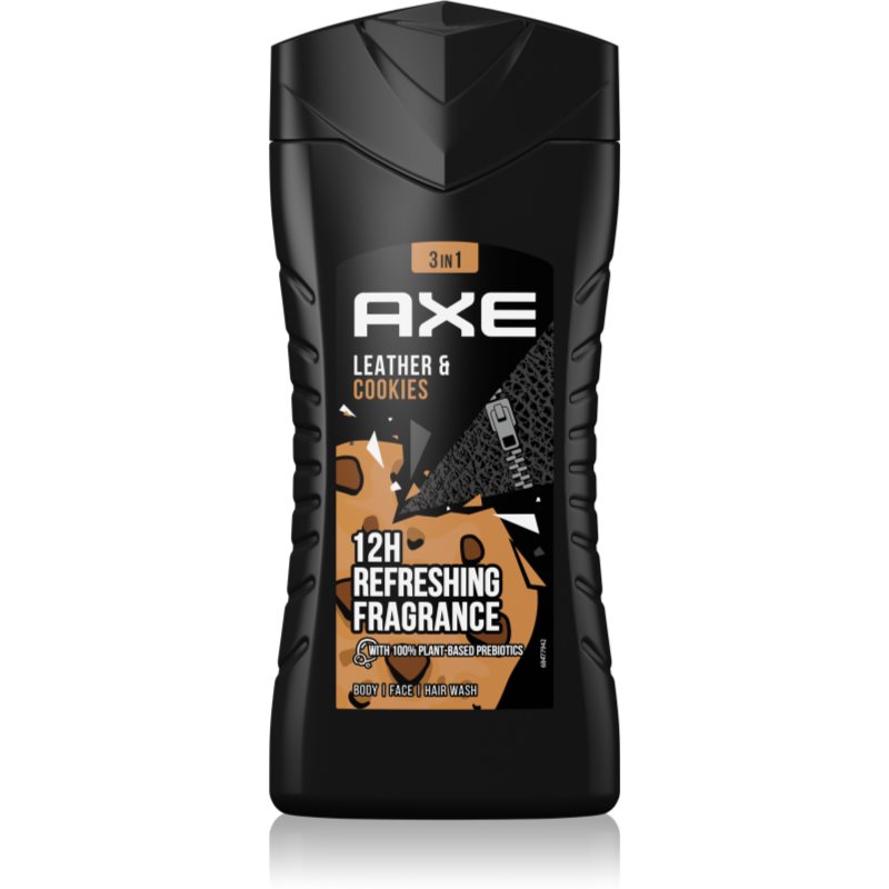 Axe Collision Leather + Cookies sprchový gél pre mužov 250 ml