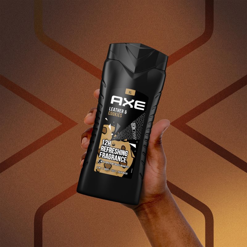 Axe Collision Leather + Cookies Shower Gel For Men 250 Ml