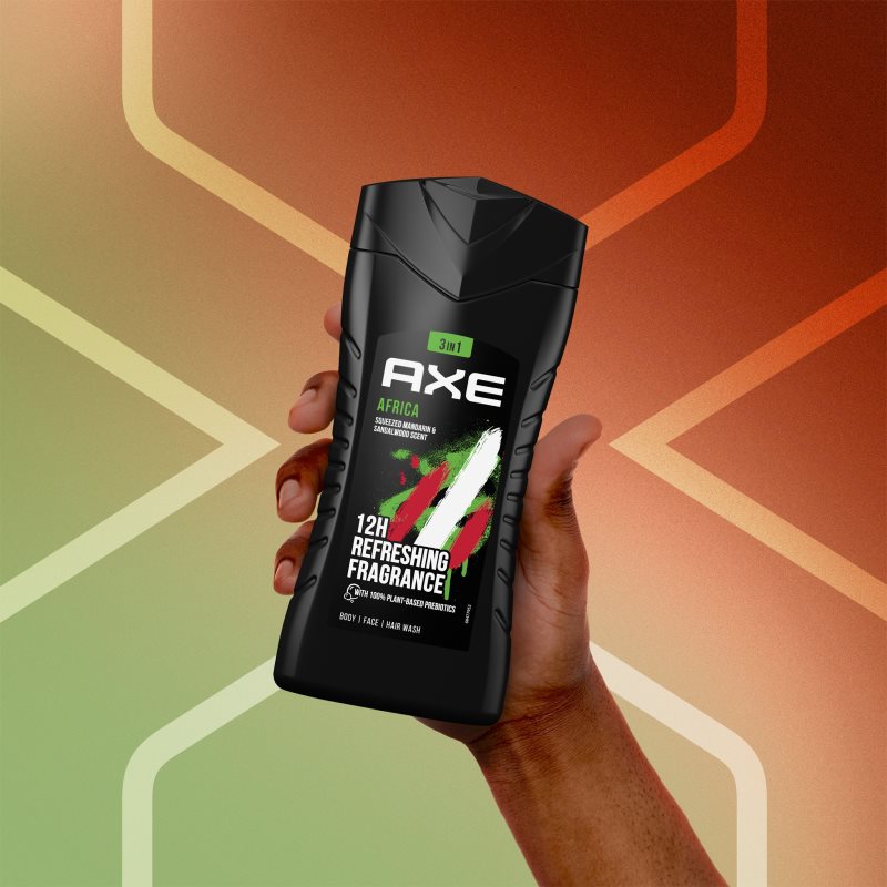 Axe Africa Refreshing Shower Gel For Men 250 Ml