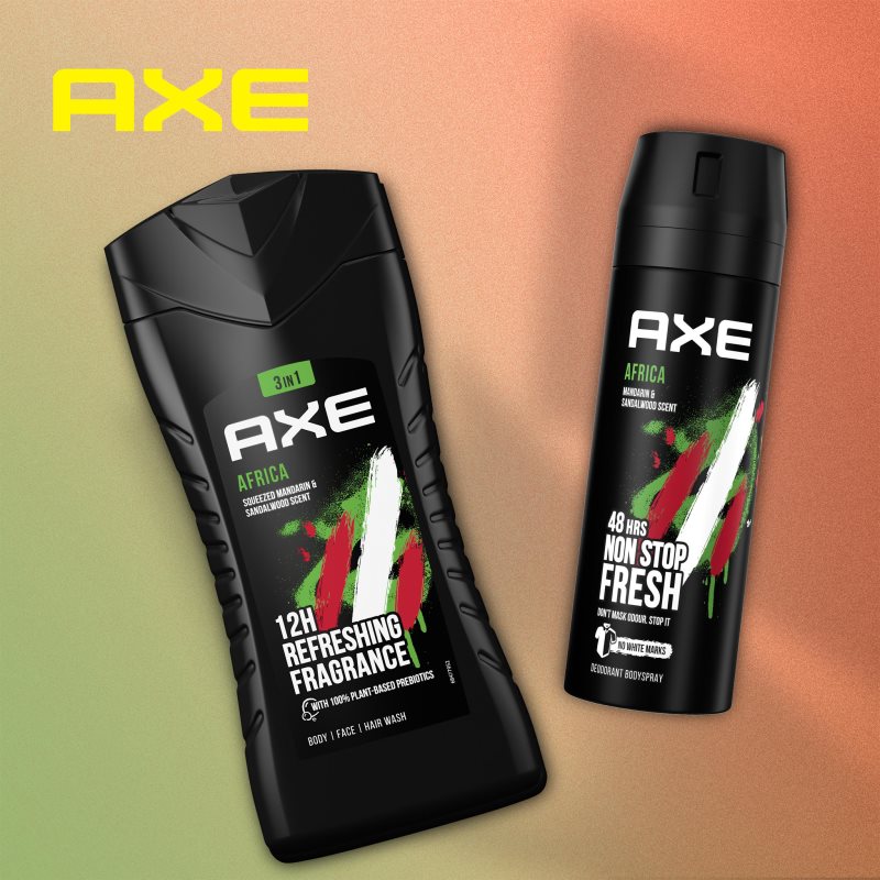 Axe Africa Refreshing Shower Gel For Men 250 Ml