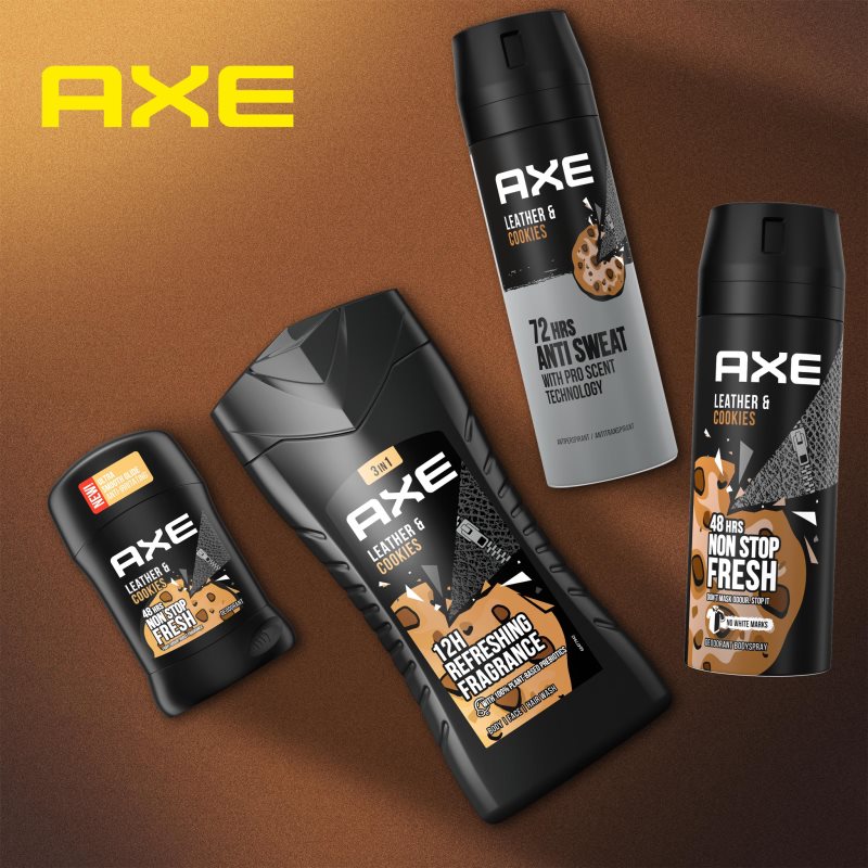 Axe Collision Leather + Cookies гель для душу для чоловіків 400 мл
