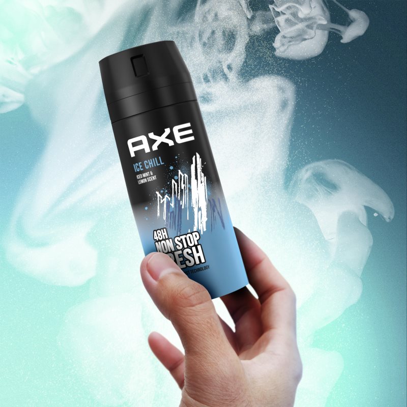 

Axe Ice Chill дезодорант та спрей для тіла з 48-годинним ефектом
