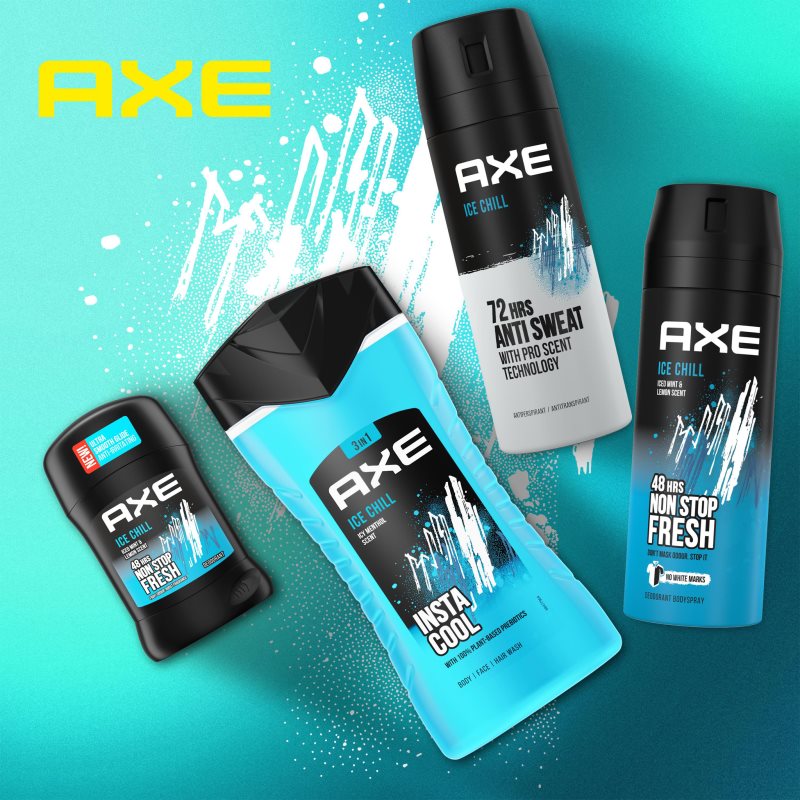 Axe Ice Chill Deodorant And Body Spray With 48-hour Effect 150 Ml