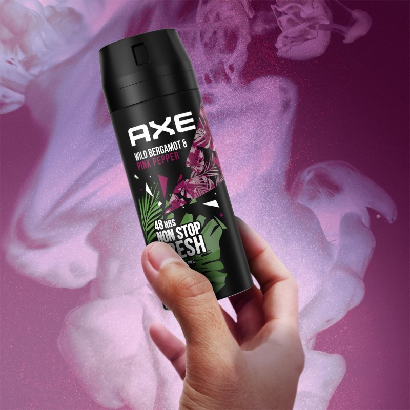 Axe Wild Fresh Bergamot & Pink Pepper Deodorant And Body Spray 150 Ml