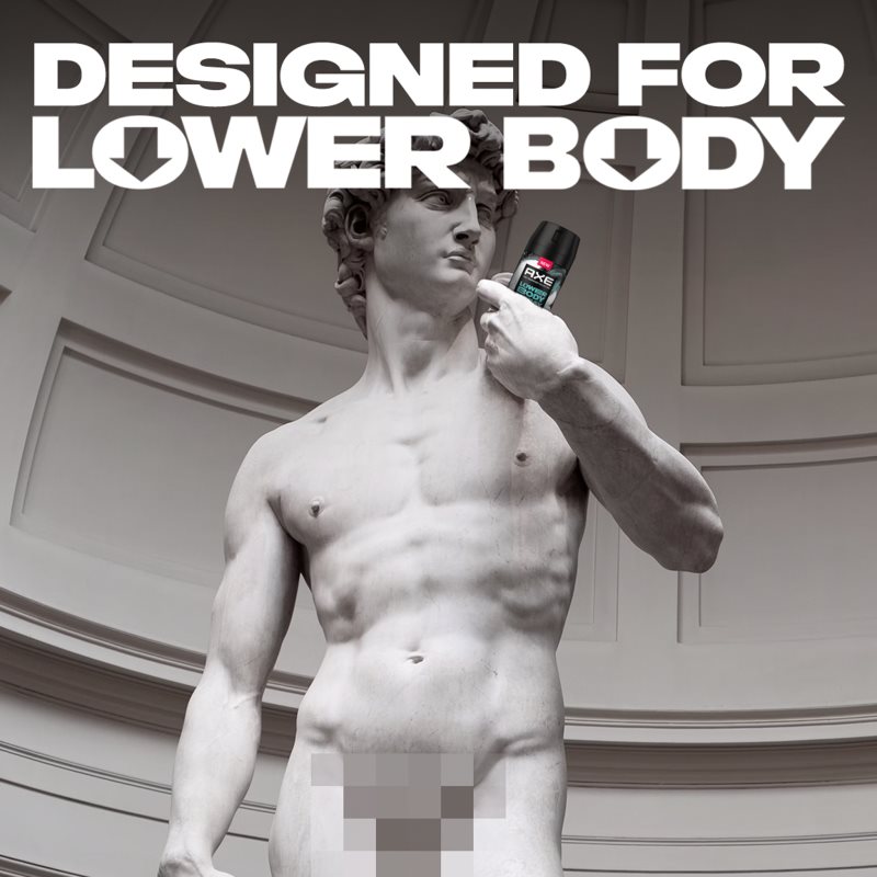Axe Coconut & Sandalwood telový sprej na intímne partie 100 ml