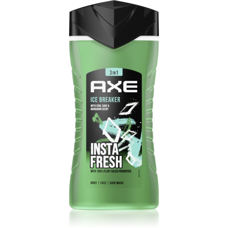 Axe Ice Breaker gel za prhanje za obraz, telo in lase 250 ml