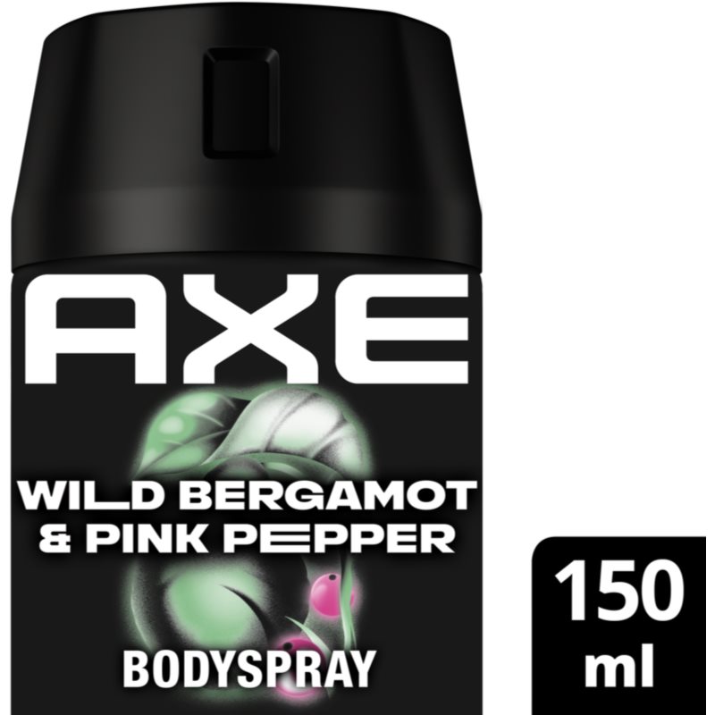 Axe Wild Fresh Bergamot & Pink Pepper deodorant and body spray 150 ml