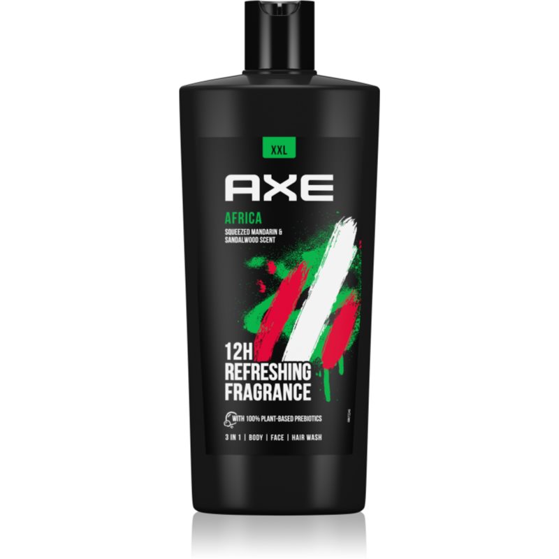 Axe XXL Africa osvežujoč gel za prhanje maksi 700 ml