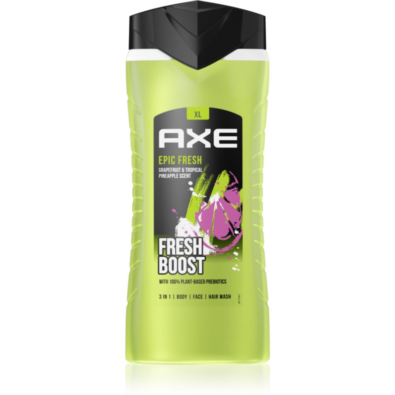 Axe Epic Fresh dušo želė veidui, kūnui ir plaukams 400 ml