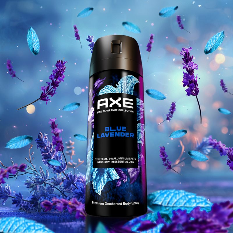 Axe Premium Blue Lavender deodorant sprej pro muže 150 ml (obrázek 3)