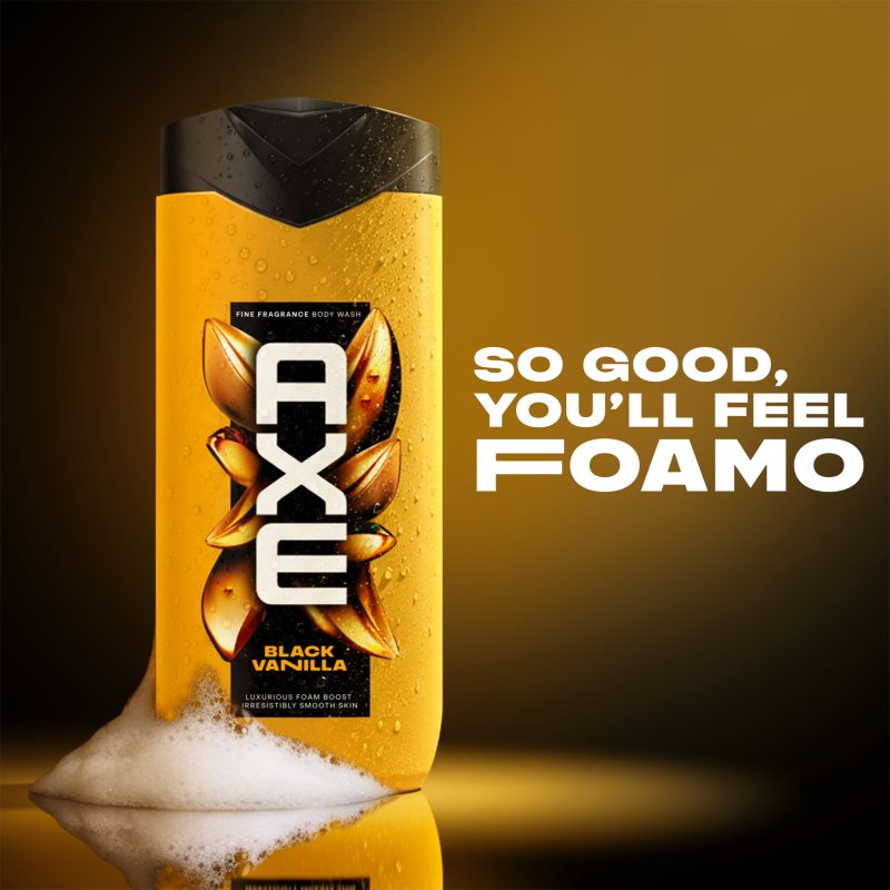 Axe Premium Black Vanilla sprchový gel pro muže 400 ml (obrázek 7)