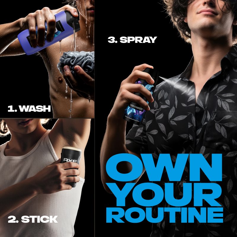 Axe Premium Blue Lavender sprchový gel pro muže 400 ml (obrázek 5)